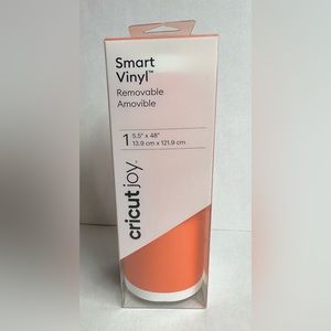 Cricut Joy Smart Vinyl Matte Orange Removable Vinyl #1